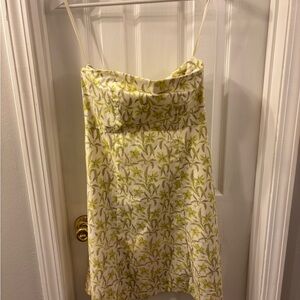 Gap, elegant size 4 strapless, tea length dress.